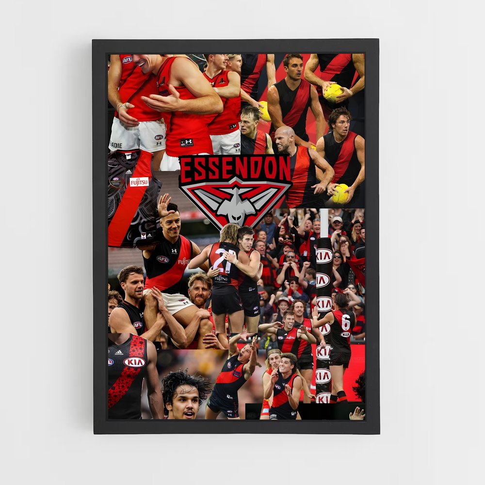 Poster Essendon Spirit – affiche Football australien (vue 2)